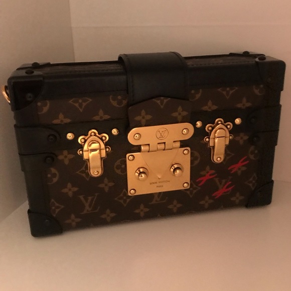 SOLD Louis Vuitton Petite Malle Bag Clutch - Picture 3 of 8